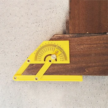 0-180° Szögmérő Goniométer Inclinometer Faipari Asztalos Szöget Uralkodó Mérési Eszköz Szög Vízszintjelző Szög Kereső