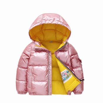 2021 Új Divat Gyermek Kabát Felsőruházat egy Fiú, egy Lány Őszi Meleg Kapucnis Kabát Kamasz Télikabát Gyerek Téli Kabát