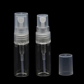 3 ML 5 ML 100 Világos, Mini Minta Újratölthető Spray Üveg Parfümös Üveg&Üres Parfume Üveg Porlasztó Kis Kozmetikai Konténer