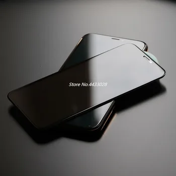 9H Teljes Borító Adatvédelmi Tükröződésmentes Apple iPhone X XS Edzett Üveg kijelző Védő fólia Apple iPhone X XS 10 Film Üveg