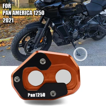 A Harley Pán-Amerika 1250 2021New Motoros Kiegészítők, Állvány Kiterjesztését Lemez Láb Oldalra Állni Nagyításhoz Pad