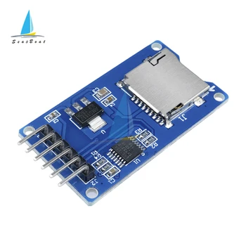 A Micro SD / TF Kártya Memória Pajzs Modul Micro SD tárhelybővítés Testület SPI Felületek Arduino Fájlt Írni, Olvasni
