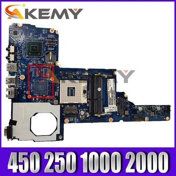AKemy Laptop alaplap HP 450 250 1000 2000 HM75 I5 támogató Alaplap 6050A2493101-MB-A02 685107-501 685107-001 SLJ8F