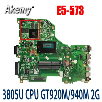 Akemy DA0ZRTMB6D0 alaplap az ACER E5-573 E5-573G notebook alaplap 100% - os vizsgálat W/ CPU Pentium 3805U GT920M/940M 2G