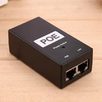 DC 0,5 A 24 v-os POE Power Over Ethernet Adapter, Injektor Tápegység Megfelel az IP Kamera Vezeték nélküli Hálózat-Hozzáférési Pont