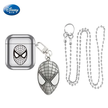 Disney Marvel Spiderman Galvanizáló Puha TPU Vezeték nélküli Bluetooth Fülhallgató Esetében AirPods Pro Táska Air Pod 2 1 Alapok Esetében