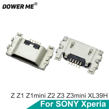 Dower Nekem Töltő Csatlakozó Töltő Port USB-Csatlakozó A Sony Xperia Z-Z1 Z1compact Z2 Z3 Kettős Z3 Kompakt, Ultra XL39H Gyors Szállítás