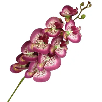 Egy Igazi Kapcsolatot Pillangó Orchidea Virág Hamis Orchideát PU Phalaenopsis Orchidea 28 Színek Mesterséges Díszítő Virágok