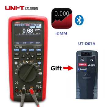 Egység UT181A Digitális Multiméter True Rms Teszter Datalogging DMM Kap Temp Mérő UT181A
