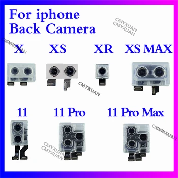 Eredeti kamera az iphone XR XS XS Max 11 12 pro max mini 12pro max hátsó kamera hátsó fő lencse flex kábel kamera