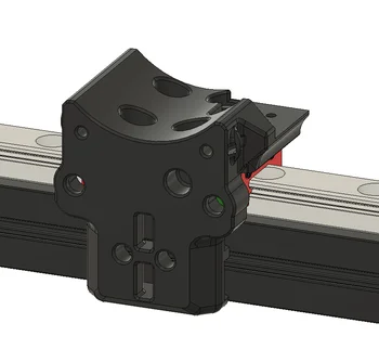 Funssor Voron0 3D-s nyomtató frissítés fém kocsi MGN9C
