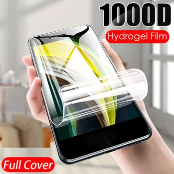 Hidrogél Film iphone 7 8 6 6 Plusz X XR XS Max iphone 11 pro Max képernyővédő fólia iphone 7 6 8 SE Védőfólia