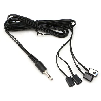 IR Vevő Infravörös 4 Emitter Repeater Extende Kábel Távirányító-USB-Adapter