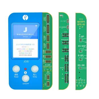 JC V1S V1 IPHONE 7 8 8P X 11 PRO MAX Fényérzékeny Eredeti Színes Érintőképernyős Sokk Akkumulátor Ujjlenyomat Sorozatszám Prog