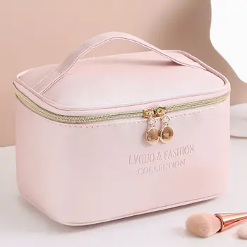Kozmetikai táska hordozható vízálló, nagy kapacitású tároló táska egyszerű Japán lány kozmetikai táska wc táska, smink táska