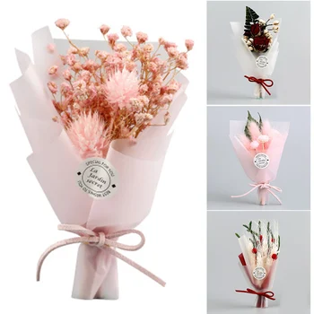 Mini Szárított Virág, Csokor, Romantikus Ajándék, a Dobozban Otthon Kert Ünnepi Parti Dekoráció