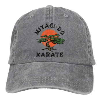 Miyagi Tenni Vintage Megjelenés A Baseball Sapka Tetőzött kapitány Sport Unisex Szabadtéri Egyéni Kobra Kai 80-as évek Karate Kölyök Kalapok