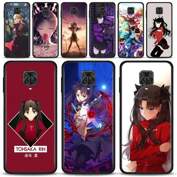 Mobiltelefon Esetében Xiaomi Redmi Megjegyzés 9S 9 8 11 10 Pro Max Lite termelés 8 tonna 9T 7A 9C 8A 9A Fundas Caso Anime Sors Nulla Tohsaka Rin