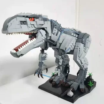 Moc Moduláris Modell Szakértő Kreatív Dinoszaurusz Blokkok Jurassic Park T-rex Rampage 1813pcs építőkövei Sárkány Fiú Játékok Gyerekeknek Ajándékokat