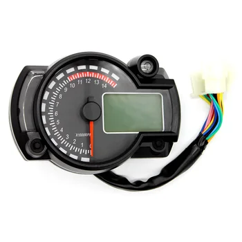 Motoros Sebességmérő 7 Színek LCD Digitális kilométer-Számláló a RX2N MAX 299KM/H-Moto Műszerfal, Kilométeróra Mérő Érzékelő