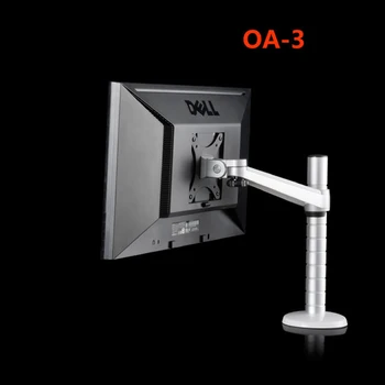 OA-3 Állítható Magasságú belül 27 inch LCD LED Monitor Jogosultja Kar Konzol 360 Fokos Forgatható Számítógép, Monitor Állvány