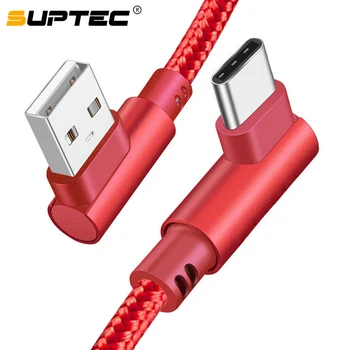 SUPTEC 2.4 USB-C Típusú Kábel Samsung S9 S8 Megjegyzés 9 Gyors Töltés C-Típusú Töltő Kábel Huawei P20 Xiaomi Mi Szuper 8 6 6 tonna