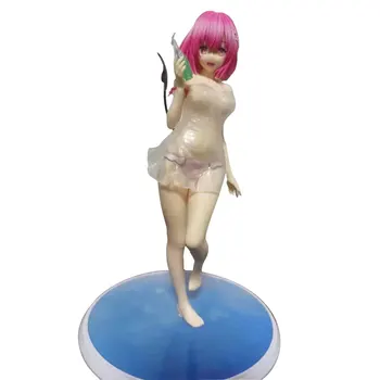 Szeretni Ru Sötétség Momo Belia Deviluke fürdőruha Anime Ábra 25CM PVC akciófigura Játék Japán Gyűjtemény Baba Ajándék