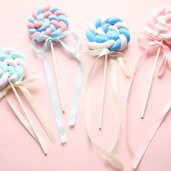 Szimulációs Pillecukor Lollipop Hamis Candy Gyermek Fotózás Fényképezés Kellékek Desszertet Is, Hálószoba Elrendezés Helyszín Dekoráció