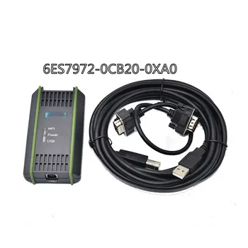 USB-Kábel PPI MPI Programozási Kábel Siemens S7-200 300 400 PLC Adapterrel 6ES7972-0CB20-0XA0 Támogatás WIN7/XP/VISTA