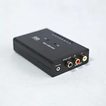 USB-s külső hangkártya Shao Mai audio AK4490 dekódolás XMOS megoldás nehéz dekódolás DSD támogatás koaxiális DOP