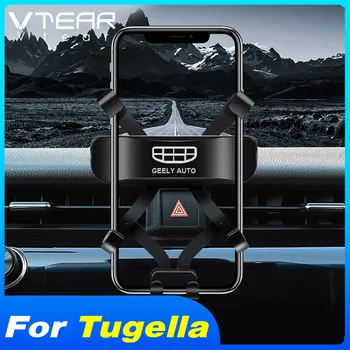Vtear autótelefon Jogosultja Szellőző Állvány GPS Támogatás Klip Belső Kiegészítők Geely Tugella Xingyue FY11 2021 2019 2020