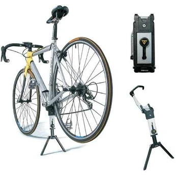 Végső hordozható tune-up állvány Topeak Flashstand HORDOZHATÓ Kerékpár Kerékpár MTB & ÚT Javító Állvány hordtáska utazás