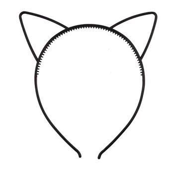 a gyerekek fekete macska füle fejpánt divat Lady Lány Hairband Szexi Énjét, Fejpánt, szülinapi parti Haj Kiegészítők, Női karika