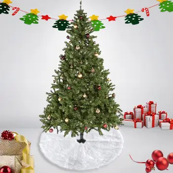 plüss karácsonyfa Szoknya egyszínű Karácsonyi fesztivál, dekoráció, kellékek ünnepi jelenet ajándék a karácsonyfa dísz szoknya