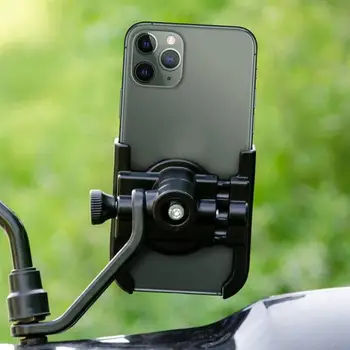 Új 360° - os Elforgatás Motorkerékpár Kerékpár Telefon tulajdonosa Kerékpár GPS Tartó Kerékpár Támogatja a Clip Tükör Kerékpár Kormány Mobiltelefon Holde