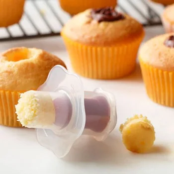 Új Design Cupcake Core Eltávolító Sütés & Cukrászati Eszközök, Süti, Cupcake Vágó Torta Eszköz Bakeware Konyhai Eszközök