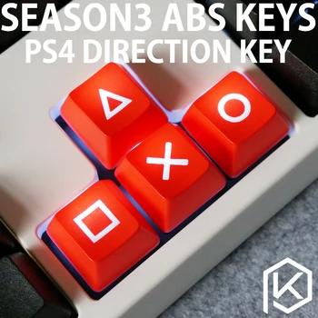 Újdonság Ragyog Át Keycaps ABS Maratott, Ragyog Át a fény keycaps ps4 psp arrowkey funkciók oem profil